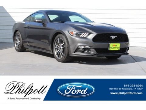 Magnetic Ford Mustang Ecoboost Coupe.  Click to enlarge.