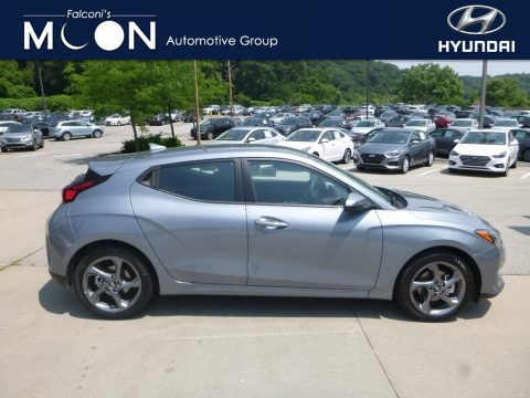 Sonic Silver Hyundai Veloster 2.0.  Click to enlarge.