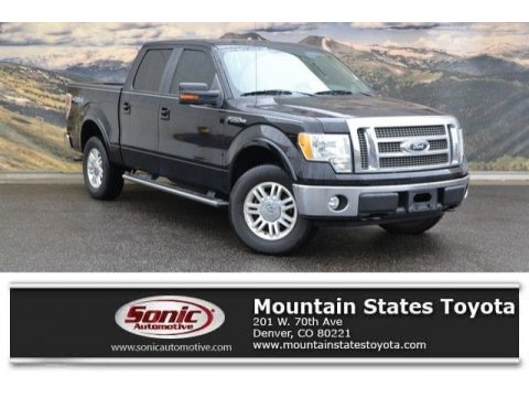 Black Ford F150 Lariat SuperCrew 4x4.  Click to enlarge.