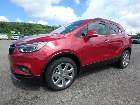 Winterberry Red Metallic Buick Encore Essence AWD.  Click to enlarge.