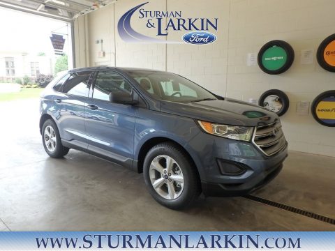 Blue Ford Edge SE.  Click to enlarge.