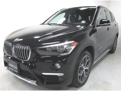 Jet Black BMW X1 xDrive28i.  Click to enlarge.