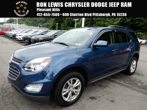 Patriot Blue Metallic Chevrolet Equinox LT AWD.  Click to enlarge.