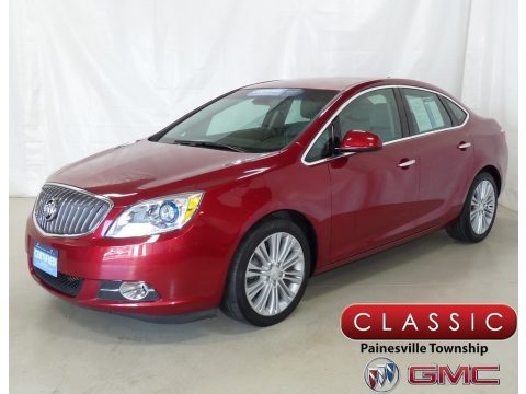 Crystal Red Tintcoat Buick Verano FWD.  Click to enlarge.