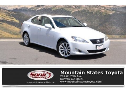 Starfire White Pearl Lexus IS 250 AWD. Click to enlarge. Starfire White Pearl Lexus IS 250 AWD. Click to enlarge.