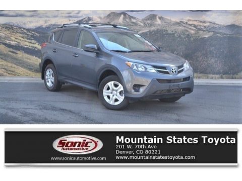 Magnetic Gray Metallic Toyota RAV4 LE.  Click to enlarge.