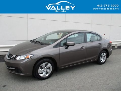 Urban Titanium Metallic Honda Civic LX Sedan. Click to enlarge. Urban Titanium Metallic Honda Civic LX Sedan. Click to enlarge.