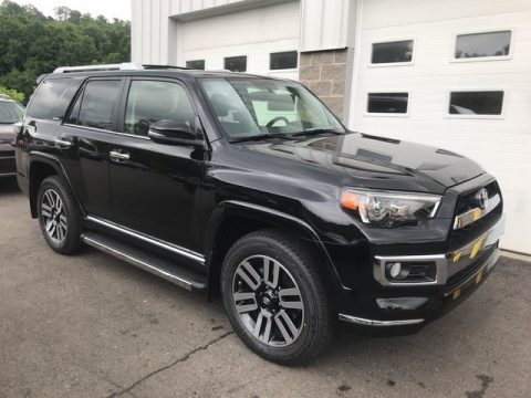 Midnight Black Metallic Toyota 4Runner Limited.  Click to enlarge.