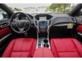  2019 Acura TLX Red Interior #9