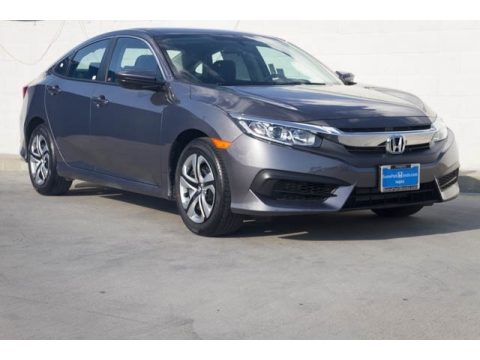 Modern Steel Metallic Honda Civic LX Sedan. Click to enlarge. Modern Steel Metallic Honda Civic LX Sedan. Click to enlarge.