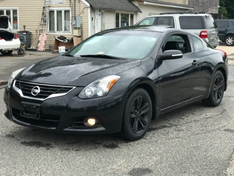 Super Black Nissan Altima 2.5 S Coupe.  Click to enlarge.