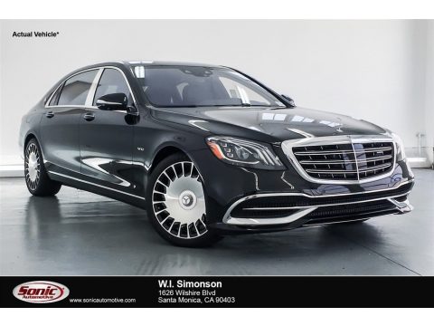 Black Mercedes-Benz S Maybach S 650.  Click to enlarge.