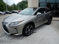Front 3/4 View of 2018 Lexus RX 450h AWD #1