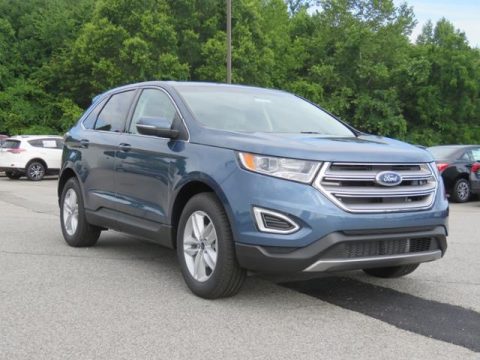 Blue Ford Edge SEL.  Click to enlarge.