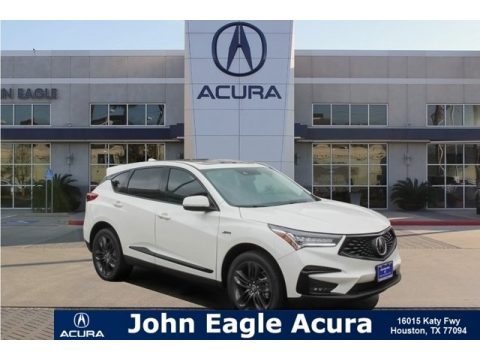White Diamond Pearl Acura RDX A-Spec.  Click to enlarge.