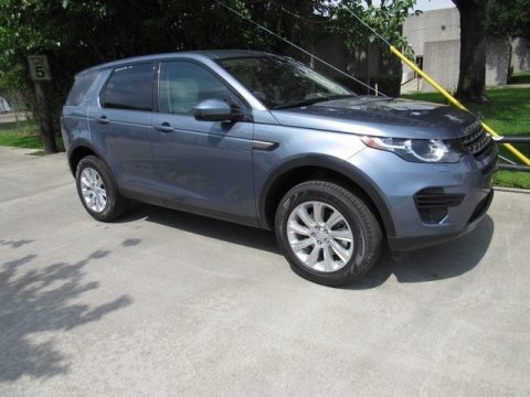 Byron Blue Metallic Land Rover Discovery Sport SE.  Click to enlarge.