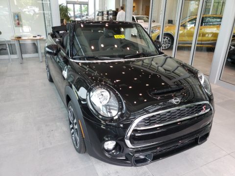 Midnight Black Mini Convertible Cooper S.  Click to enlarge.