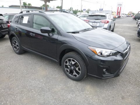 Dark Gray Metallic Subaru Crosstrek 2.0i Premium.  Click to enlarge.