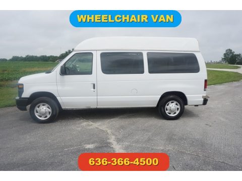 Oxford White Ford E Series Van E150 Commercial.  Click to enlarge.