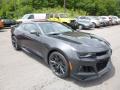 Front 3/4 View of 2018 Chevrolet Camaro ZL1 Coupe #7