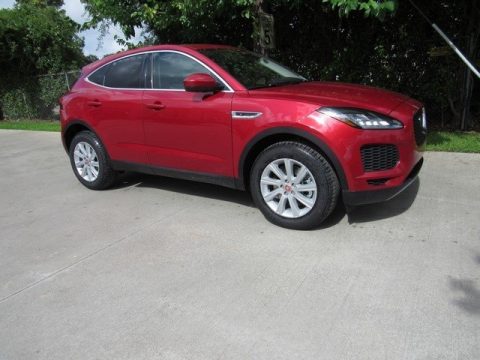 Firenze Red Metallic Jaguar E-PACE S.  Click to enlarge.