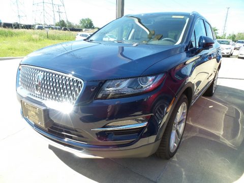 Rhapsody Blue Metallic Lincoln MKC Reserve AWD.  Click to enlarge.