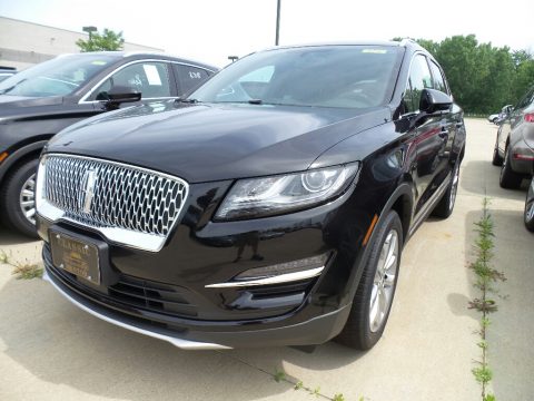 Infinite Black Metallic Lincoln MKC Select AWD.  Click to enlarge.