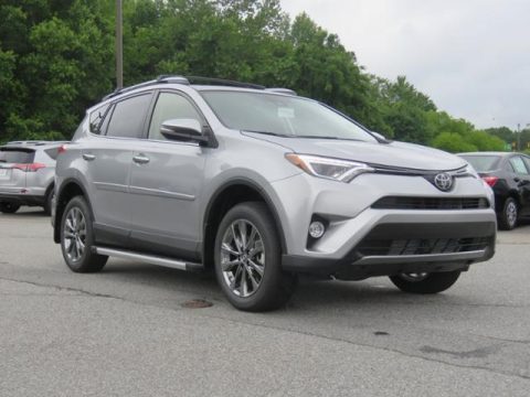 Silver Sky Metallic Toyota RAV4 Limited.  Click to enlarge.
