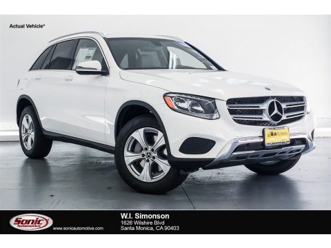 Polar White Mercedes-Benz GLC 300.  Click to enlarge.