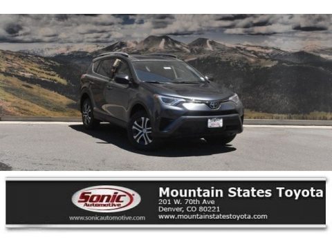 Magnetic Gray Metallic Toyota RAV4 LE.  Click to enlarge.