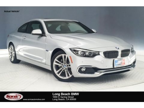 Glacier Silver Metallic BMW 4 Series 430i Coupe.  Click to enlarge.