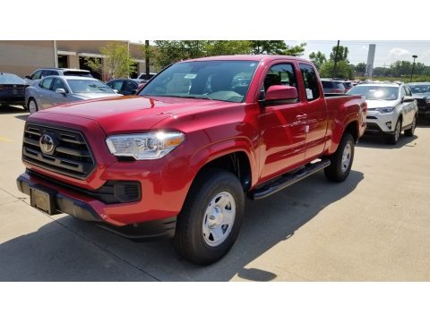 Barcelona Red Metallic Toyota Tacoma SR Access Cab.  Click to enlarge.