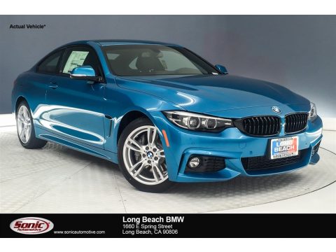 Snapper Rocks Blue Metallic BMW 4 Series 430i Coupe.  Click to enlarge.