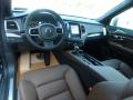  2019 Volvo XC90 Maroon Interior #10