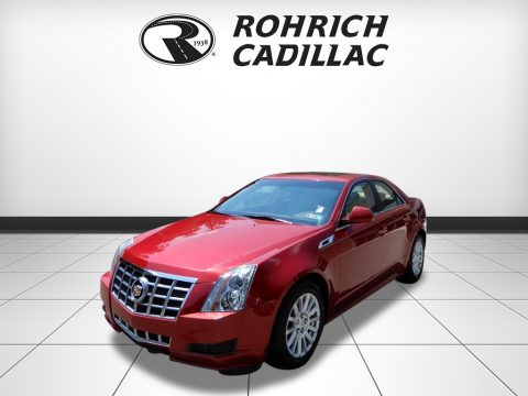 Crystal Red Tintcoat Cadillac CTS 4 3.0 AWD Sedan.  Click to enlarge.