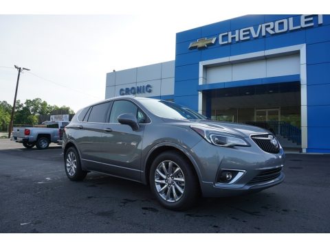 Satin Steel Gray Metallic Buick Envision Essence.  Click to enlarge.