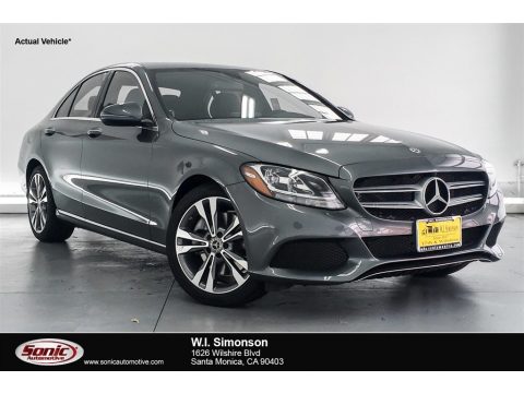 Selenite Grey Metallic Mercedes-Benz C 300 Sedan.  Click to enlarge.