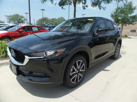Jet Black Mica Mazda CX-5 Touring AWD.  Click to enlarge.