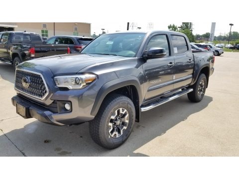 Magnetic Gray Metallic Toyota Tacoma TRD Sport Double Cab 4x4.  Click to enlarge.