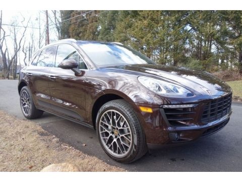 Mahogany Metallic Porsche Macan S.  Click to enlarge.