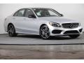 Front 3/4 View of 2018 Mercedes-Benz C 43 AMG 4Matic Sedan #1