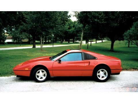 Rosso Corsa (Red) Ferrari 328 GTS.  Click to enlarge.