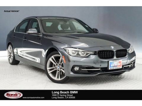 Mineral Grey Metallic BMW 3 Series 330i Sedan.  Click to enlarge.