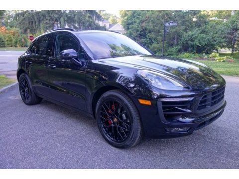 Black Porsche Macan GTS. Click to enlarge. Black Porsche Macan GTS. Click to enlarge.