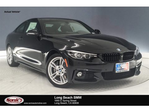 Black Sapphire Metallic BMW 4 Series 430i Coupe.  Click to enlarge.