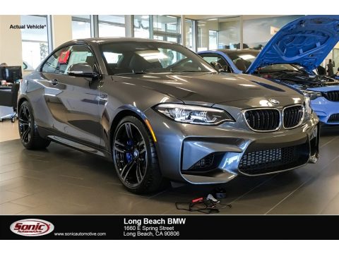 Mineral Grey Metallic BMW M2 Coupe.  Click to enlarge.