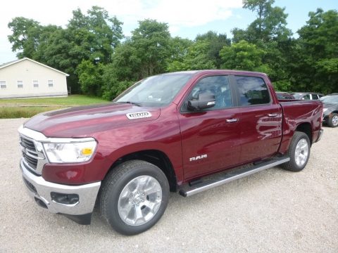 Delmonico Red Pearl Ram 1500 Big Horn Crew Cab 4x4.  Click to enlarge.