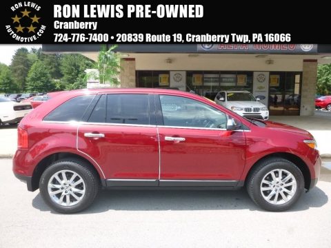 Ruby Red Ford Edge Limited.  Click to enlarge.