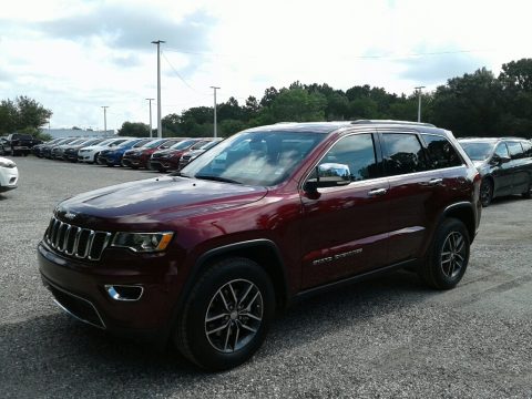 Velvet Red Pearl Jeep Grand Cherokee Limited.  Click to enlarge.