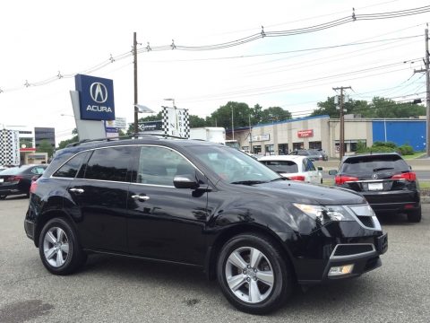 Crystal Black Pearl Acura MDX SH-AWD Technology.  Click to enlarge.